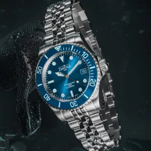Мъжки автоматичен часовник DAVOSA Ternos Diver Blue Lagoon 161.554.04 Limited