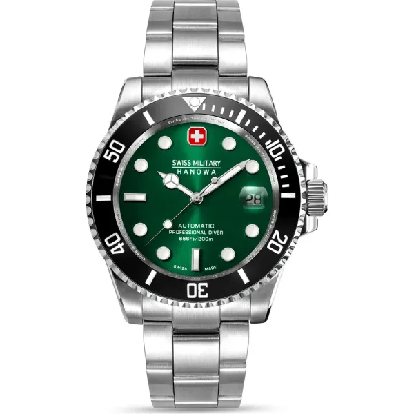 Мъжки автоматичен часовник Swiss Military Hanowa Sealord SMWGL0006302