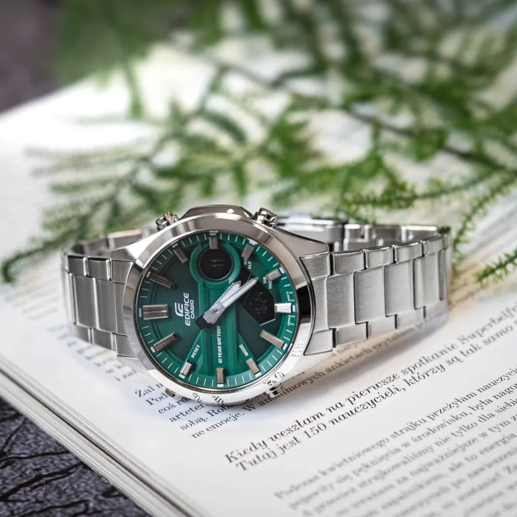 Casio EFV-C120D-3AEF Orologio Uomo Edifice 46mm 10ATM