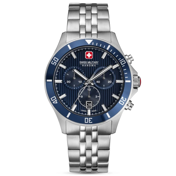 Мъжки часовник SWISS MILITARY HANOWA FLAGSHIP HERITAGE CHRONO SMWGI0007603