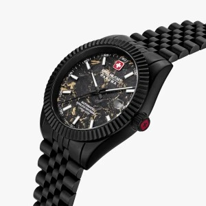 Автоматичен часовник SWISS MILITARY HANOWA Black Forged SMWGL0005531