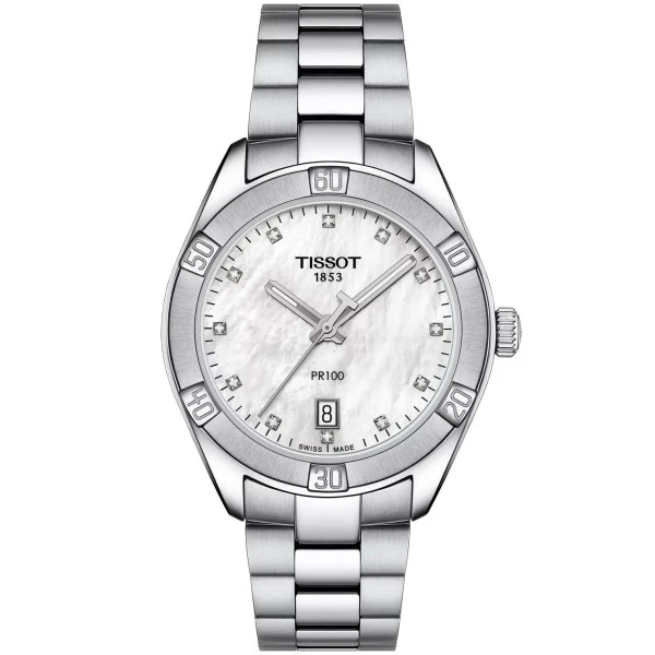 Дамски часовник Tissot PR 100 Sport Chic T101.910.11.116.00