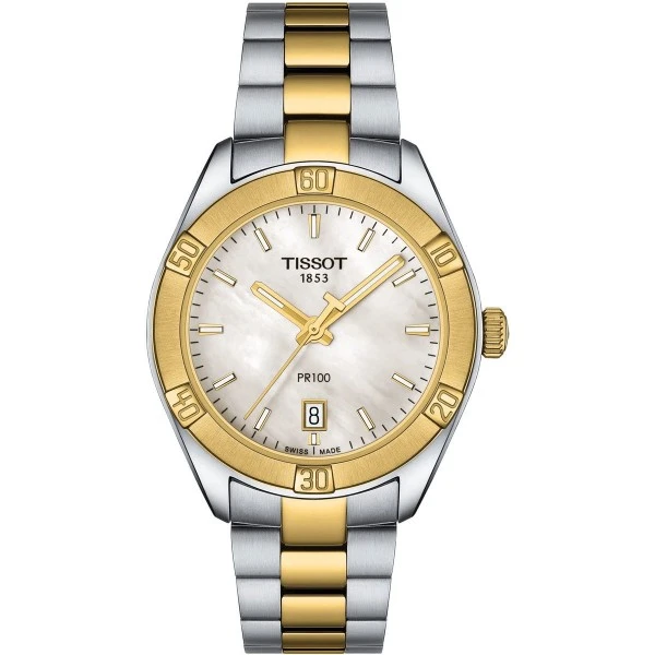 Дамски часовник Tissot PR 100 Sport Chic T101.910.22.111.00