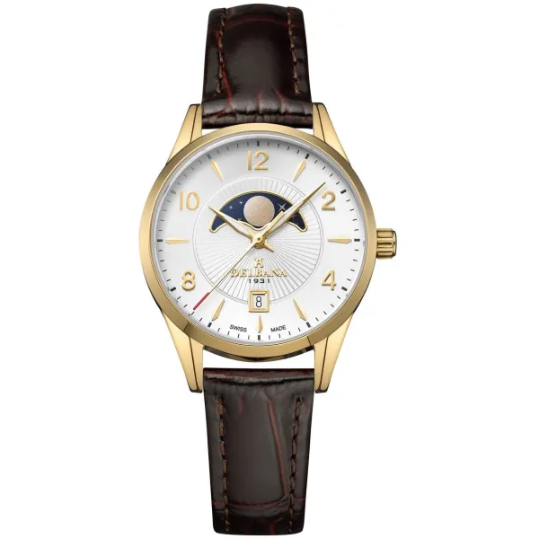 Дамски часовник DELBANA Lunetta Moonphase 42601.629.1.064