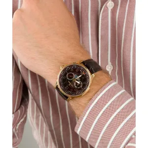 Мъжки часовник DELBANA Retro Moonphase 42601.646.6.104