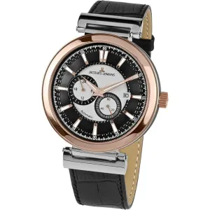 Мъжки автоматичен часовник JACQUES LEMANS CLASSIC 1-1730B