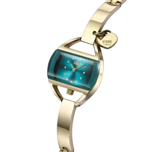 Дамски часовник STORM TEMPTRESS CHARM GOLD-TEAL 47013/GD/T