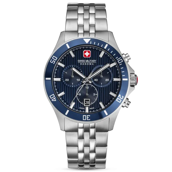 Мъжки часовник SWISS MILITARY HANOWA FLAGSHIP HERITAGE CHRONO SMWGI0007603